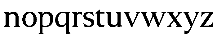 Molimer Regular Font LOWERCASE