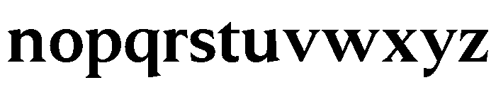 Molimer Semi Bold Font LOWERCASE
