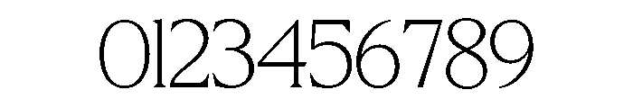 Molimer Thin Font OTHER CHARS