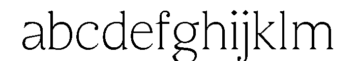 Molimer Thin FONT
