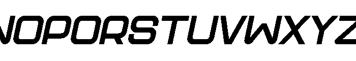 Molire Italic Font UPPERCASE