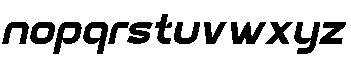 Molire Italic Font LOWERCASE