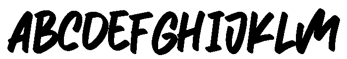 Molle Font UPPERCASE