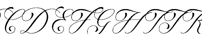 Mollina-Regular Font UPPERCASE