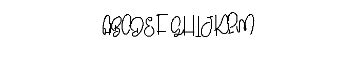 Mollina Font UPPERCASE