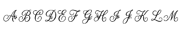 Molly Regular Font UPPERCASE