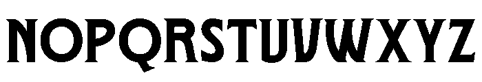 Moltand Font UPPERCASE