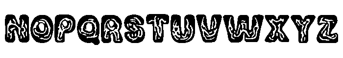 Molten_Lava Font UPPERCASE