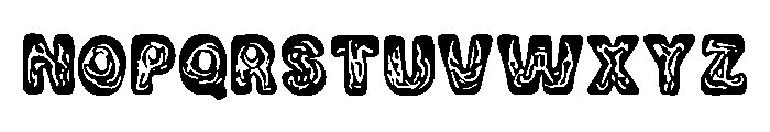 Molten_Lava Font LOWERCASE