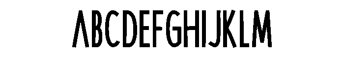 Moltygoose Font UPPERCASE