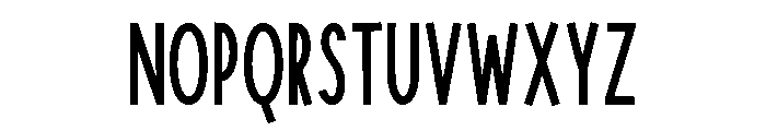Moltygoose Font LOWERCASE