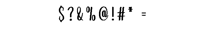 Momday Font OTHER CHARS