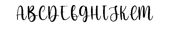 Moment Stories Font UPPERCASE