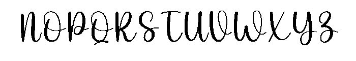 Moment Stories Font UPPERCASE