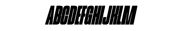 Moments Italic Font UPPERCASE