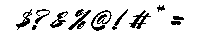 Moments Stories Italic Font OTHER CHARS