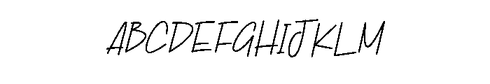 Momie Poppie Font UPPERCASE