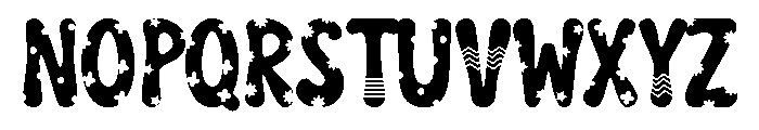 Moms Easter Font UPPERCASE