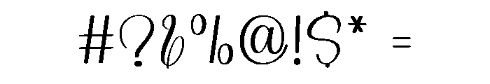 Momsky Font OTHER CHARS