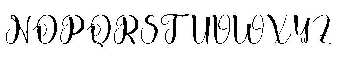 Momsky Font UPPERCASE