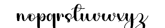 Momsky Font LOWERCASE