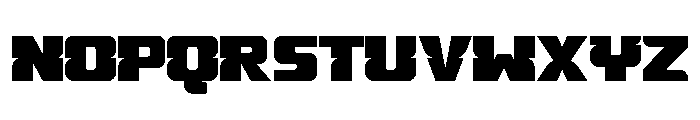 Momster Regular Font UPPERCASE