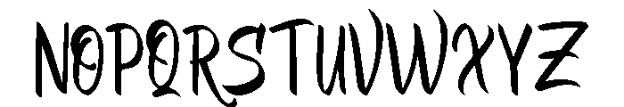 MonLotusDeCharlies-Regular Font UPPERCASE