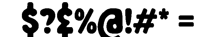 Mona Bona Font OTHER CHARS
