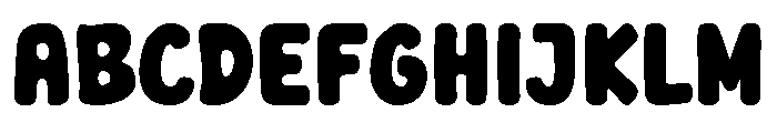 Mona Bona Font UPPERCASE