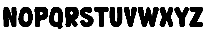Mona Bona Font UPPERCASE