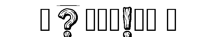 Monal Regular Font OTHER CHARS