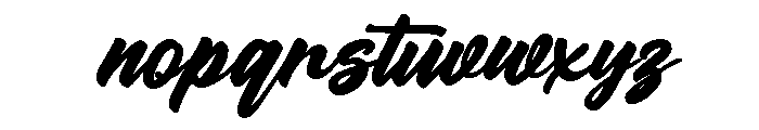 Monaleya Font LOWERCASE