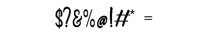 Monalica Font OTHER CHARS