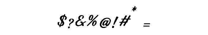 Monalisseh Font OTHER CHARS