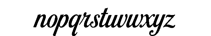 Monalisseh Font LOWERCASE
