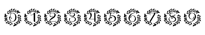 Monarcelle Monogram Font OTHER CHARS