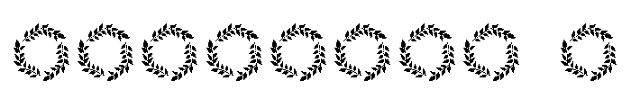 Monarcelle Monogram Font OTHER CHARS