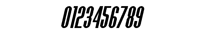 Monarch Italic Font OTHER CHARS
