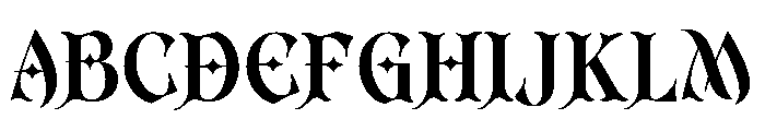 Monarch Realm Regular Font UPPERCASE