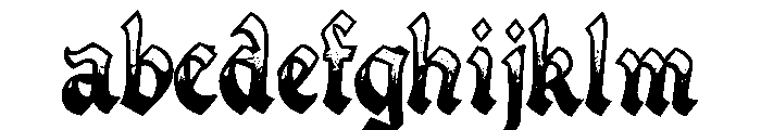 Monarch Stippled FONT