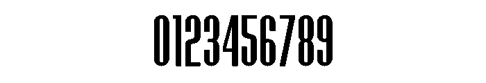 Monarch Thin Font OTHER CHARS