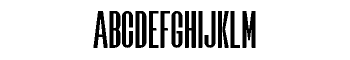 Monarch Thin Font UPPERCASE