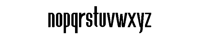 Monarch Thin Font LOWERCASE