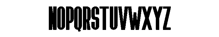 Monarch bold Font UPPERCASE