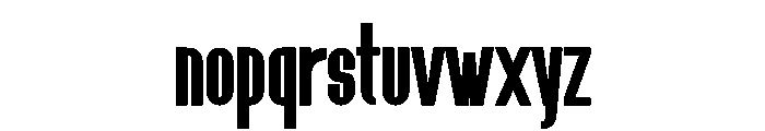 Monarch bold Font LOWERCASE