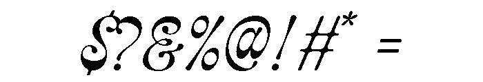 Monaris-Regular Font OTHER CHARS