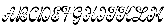 Monaris-Regular Font UPPERCASE