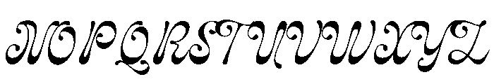 Monaris-Regular Font UPPERCASE