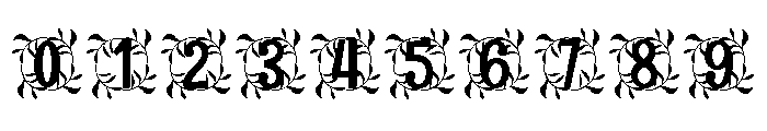 Monarque Monogram Font OTHER CHARS