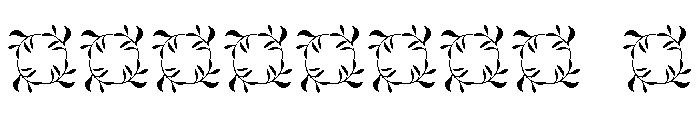 Monarque Monogram Font OTHER CHARS